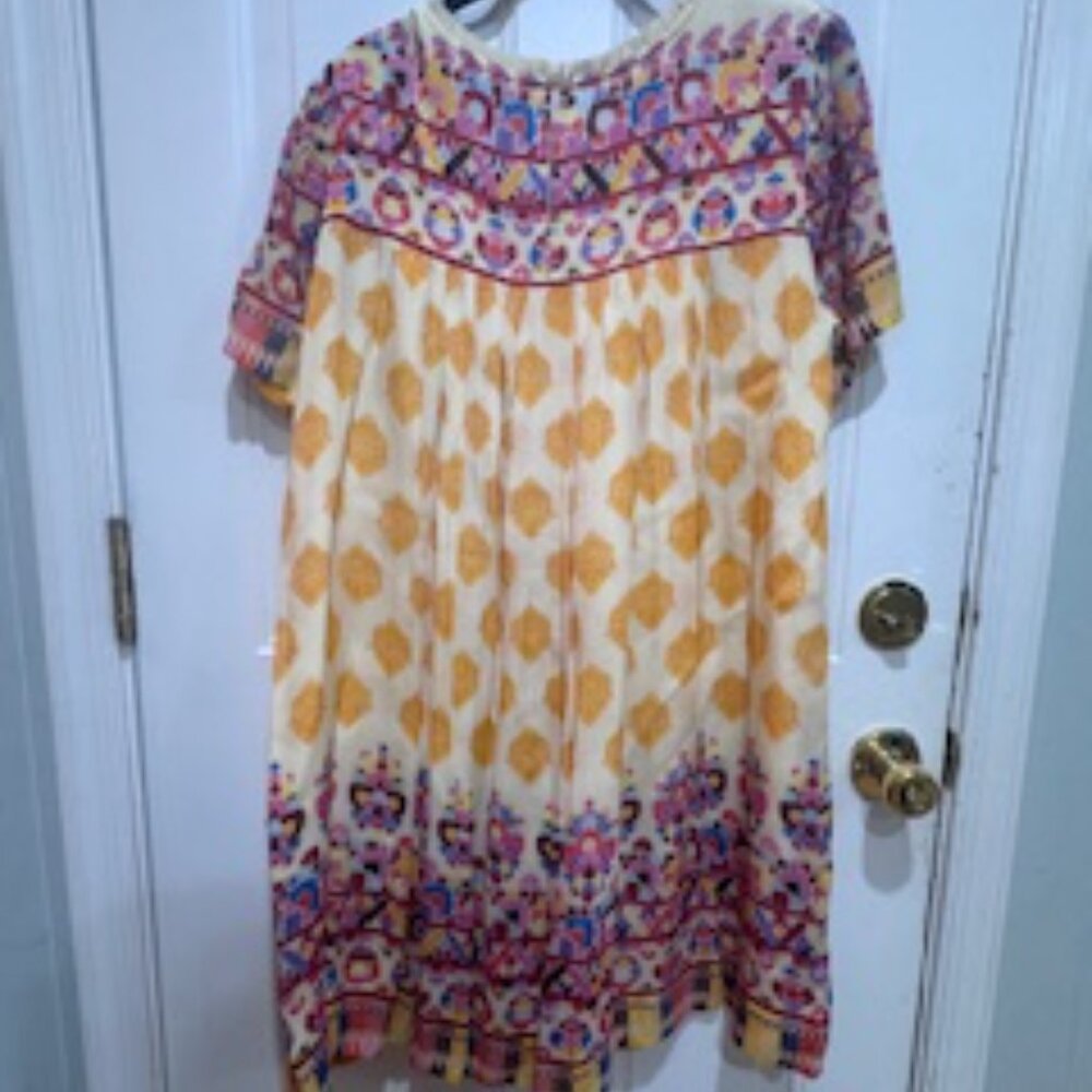 Tanvi Kedia Boho Printed Dress – Anthropologie – Size M